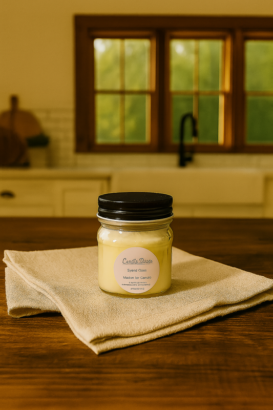 Oak Moss & Amber Mason Jar Candle 8 Oz
