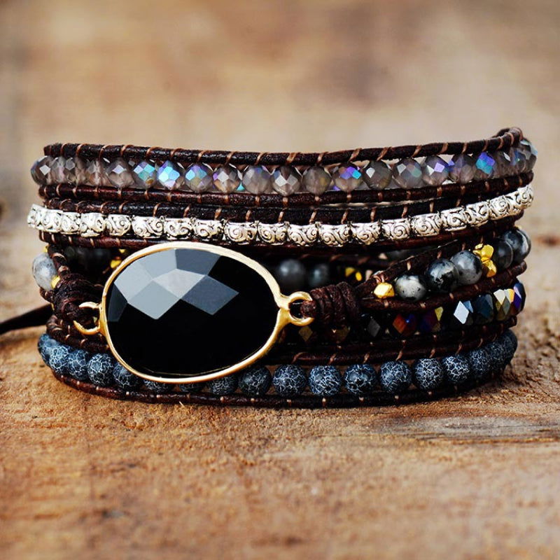 Agate Beaded Bracelet - Candle Divas
