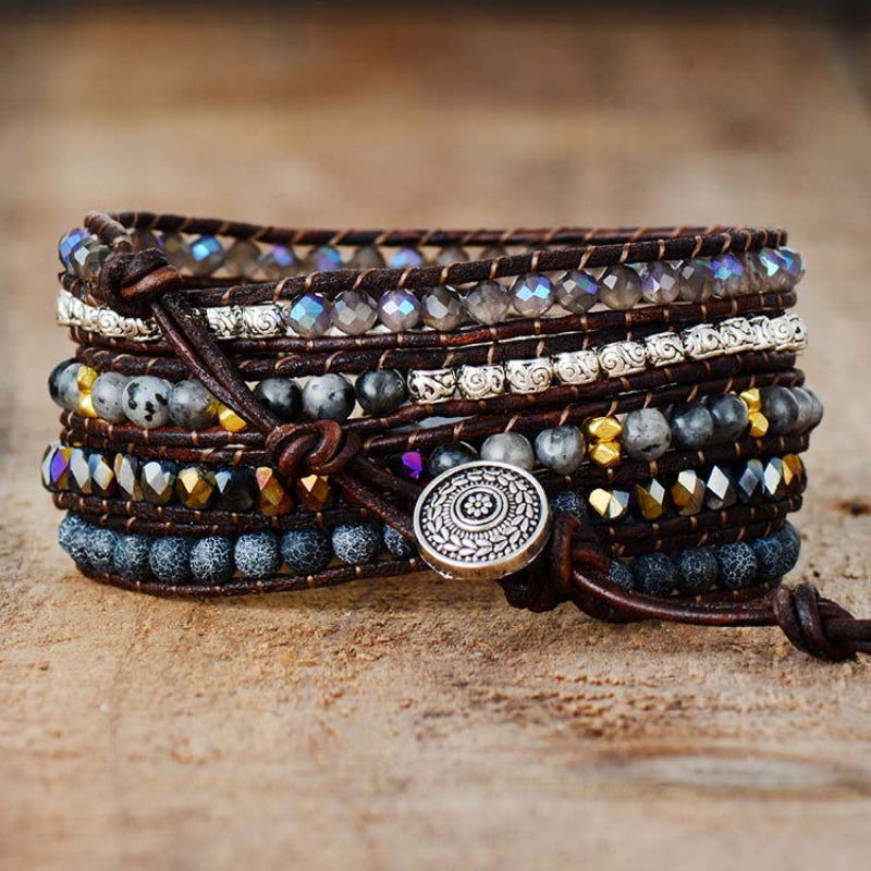 Agate Beaded Bracelet - Candle Divas
