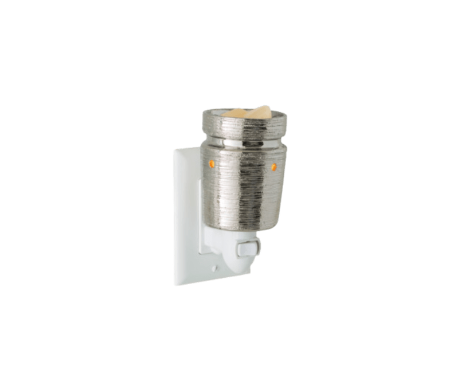 Brushed Chrome Pluggable Warmer - Candle Divas