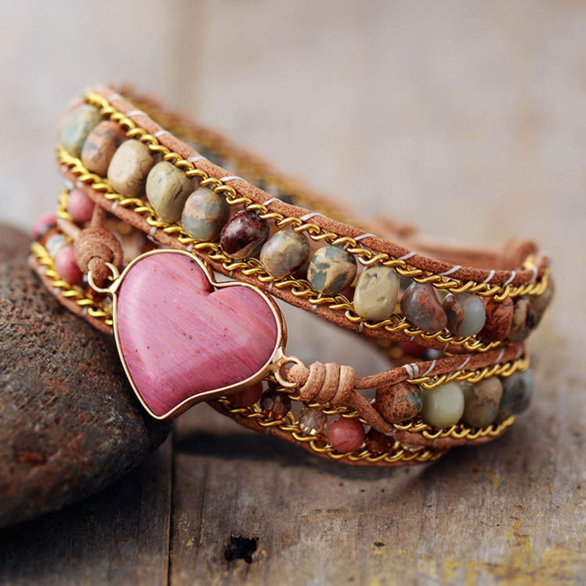 Crystal Bead Bracelet - Candle Divas