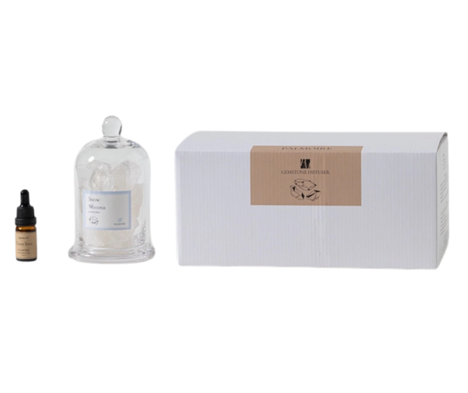 Snow Whisper Gemstone Diffuser - Candle Divas