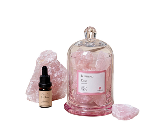 Blushing Rosé Gemstone Diffuser - Candle Divas