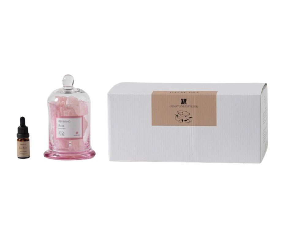 Blushing Rosé Gemstone Diffuser - Candle Divas