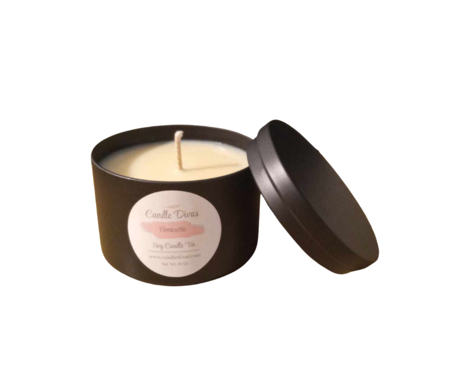 Warm Vanilla Sugar Candle Tins - Candle Divas