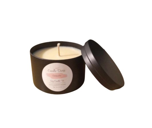 Warm Vanilla Sugar Candle Tins - Candle Divas