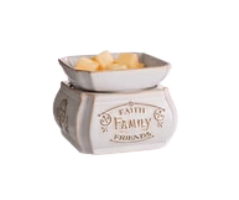 Faith Family Friends 2-N-1 Warmer - Candle Divas