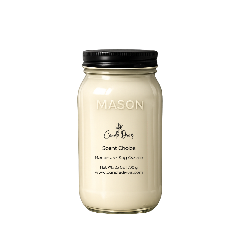 Apple Pie Mason Jar Candle 25 Oz