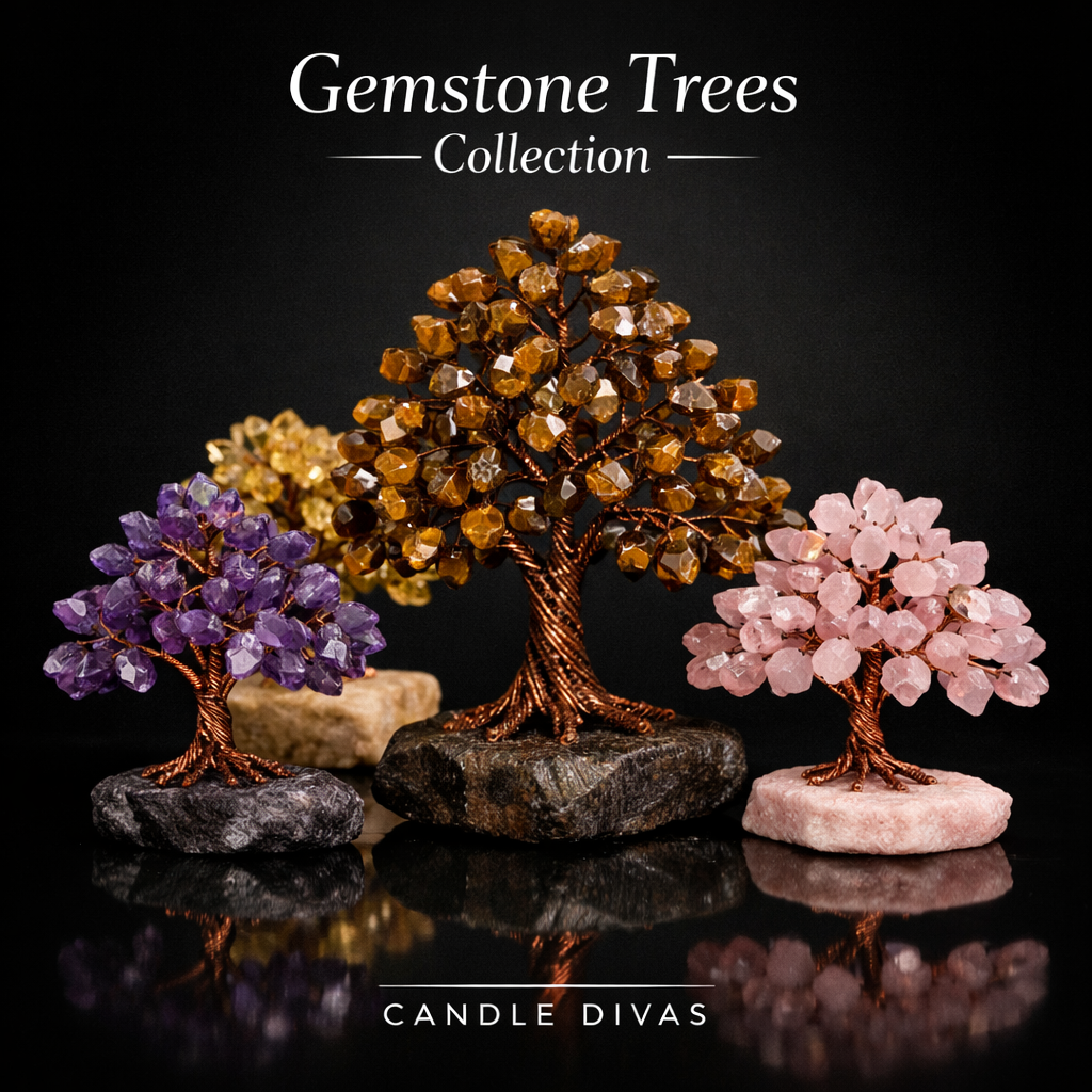 Candle Divas Gemstone Tree Collection