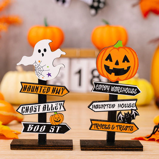 2-Piece Halloween Element Decor Ornaments - Candle Divas