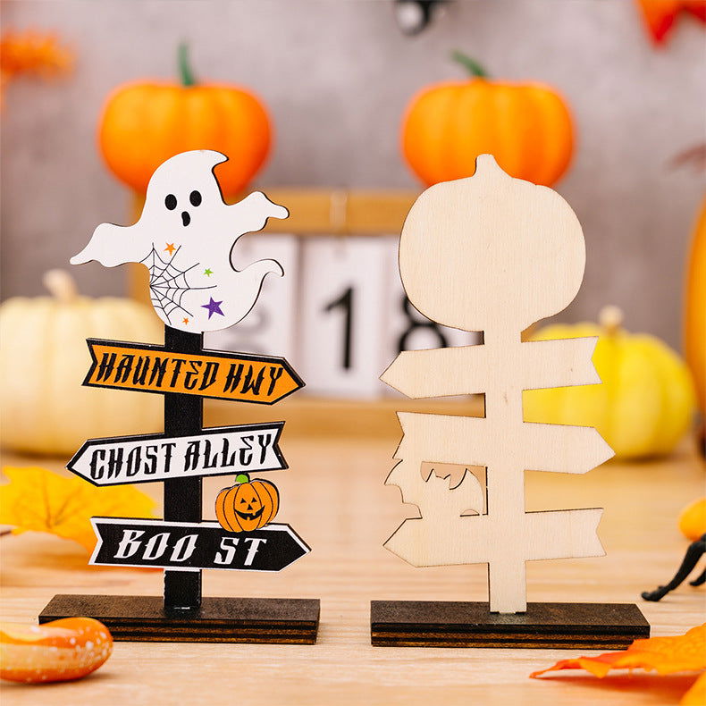 2-Piece Halloween Element Decor Ornaments - Candle Divas