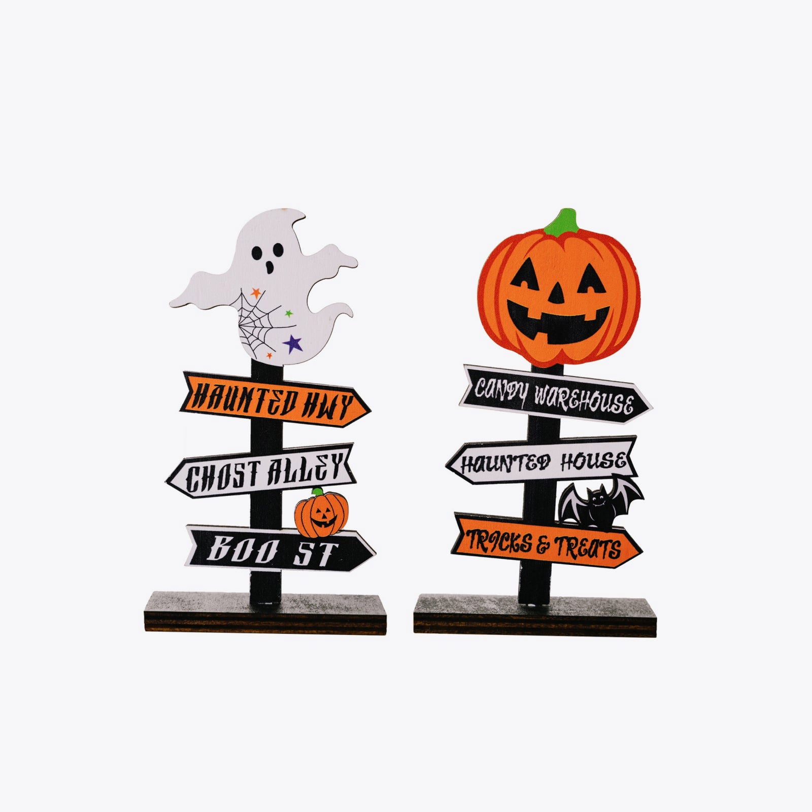 2-Piece Halloween Element Decor Ornaments - Candle Divas