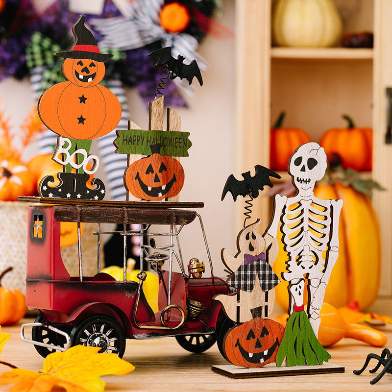 2-Piece Halloween Element Decor Ornaments - Candle Divas