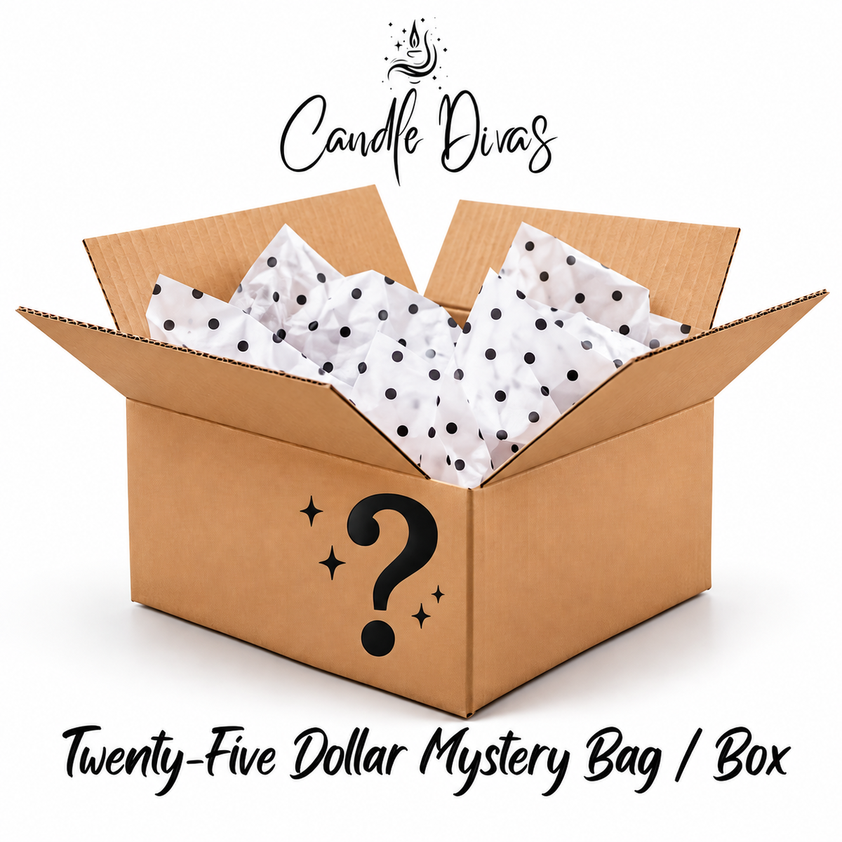Candle Divas Twenty-Five Dollar Mystery Box with surprise products