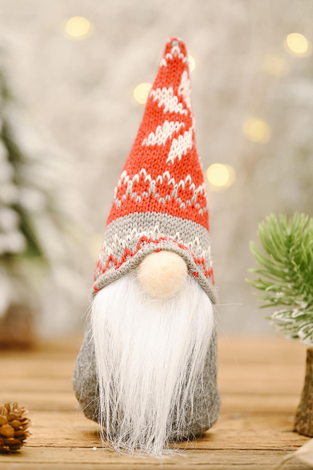 3-Pack Christmas Snowflake Hat Faceless Gnomes - Candle Divas