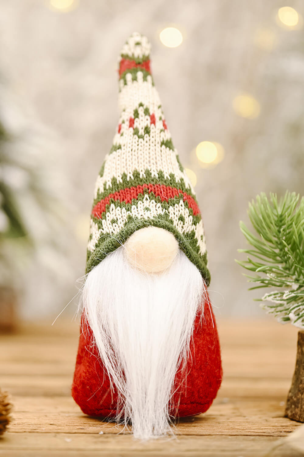 3-Pack Christmas Snowflake Hat Faceless Gnomes - Candle Divas