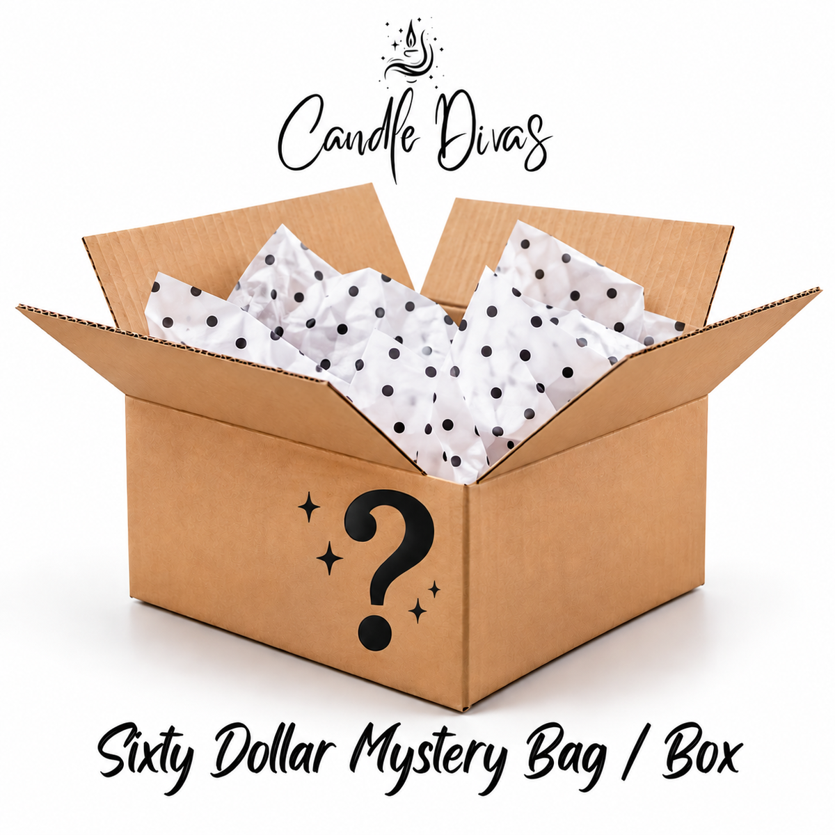 Candle Divas Sixty-Dollar Mystery Box with surprise goodies