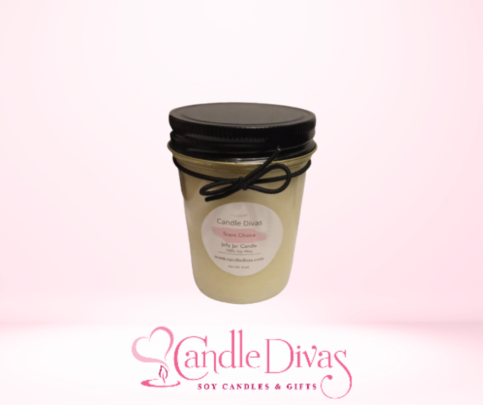 Acorn Harvest Jelly Jar Candle - Candle Divas