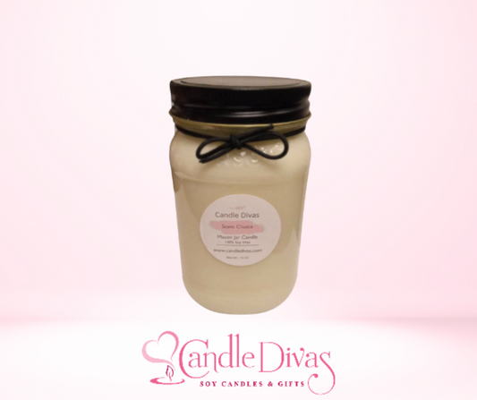 Acorn Harvest Mason Jar Candle 16 Oz - Candle Divas