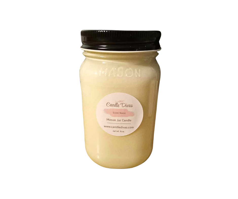 Acorn Harvest Mason Jar Candle 16 Oz - Candle Divas