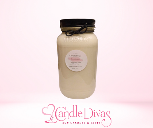 Acorn Harvest Mason Jar Candle 25 Oz - Candle Divas