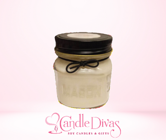 Acorn Harvest Mason Jar Candle 8 Oz - Candle Divas