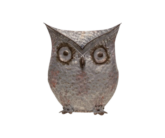 Aged Owl Bucket - Candle Divas