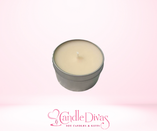 Amaretto Candle Tins - Candle Divas