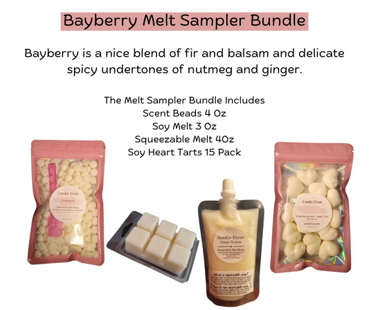 Bayberry Melt Sampler Bundle - Candle Divas