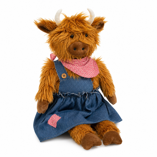 Hilda Highland Cow Doll