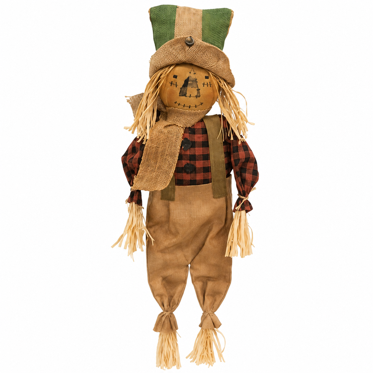 Primitive Scarecrow with Burlap Hat
