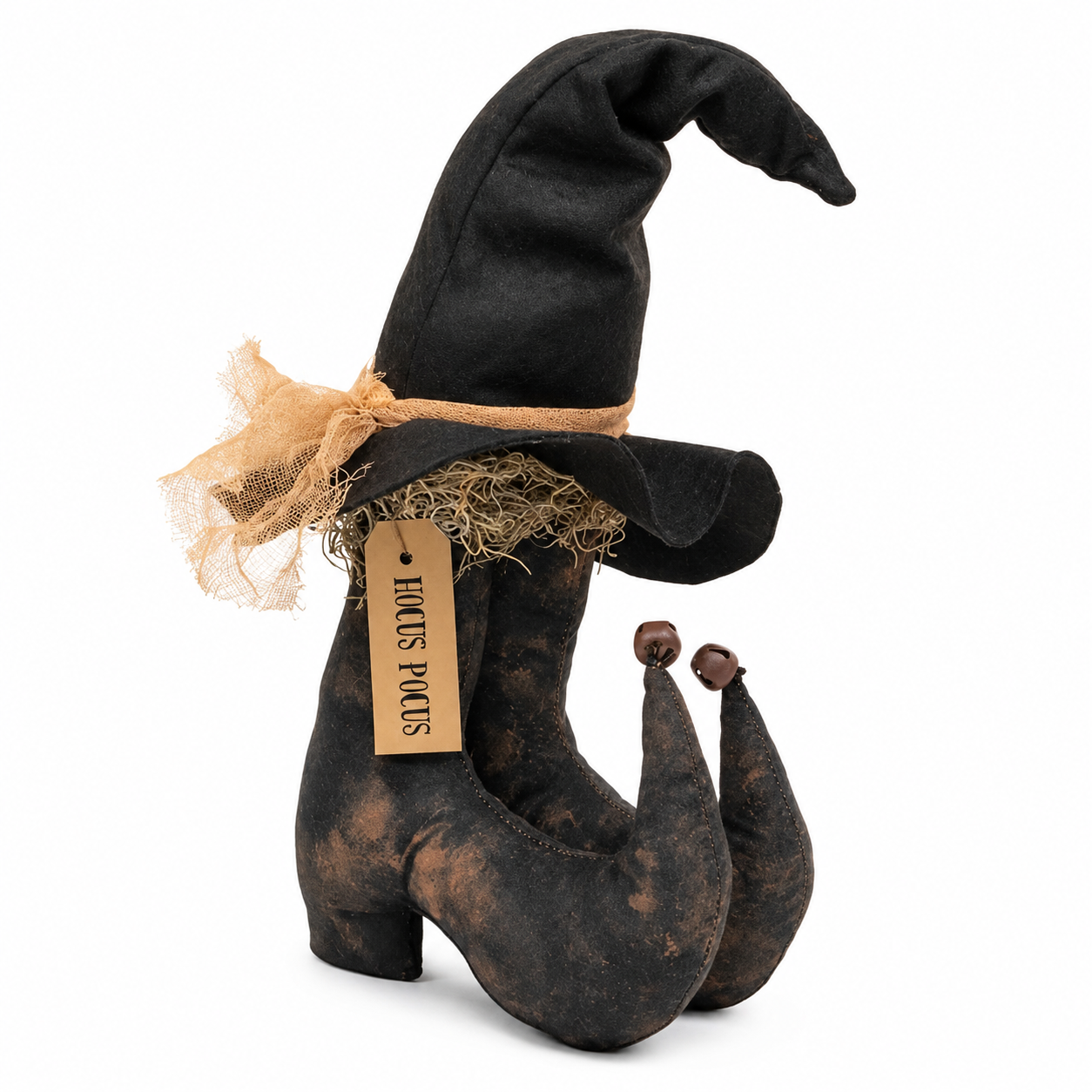 Stuffed Witch Boots & Hat Hocus Pocus Sitter
