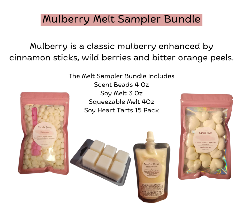 Mulberry Sampler Bundle - Candle Divas