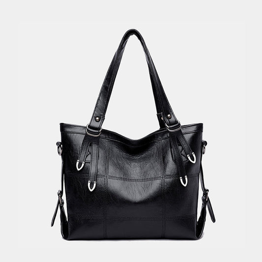 PU Leather Medium Handbag - Candle Divas