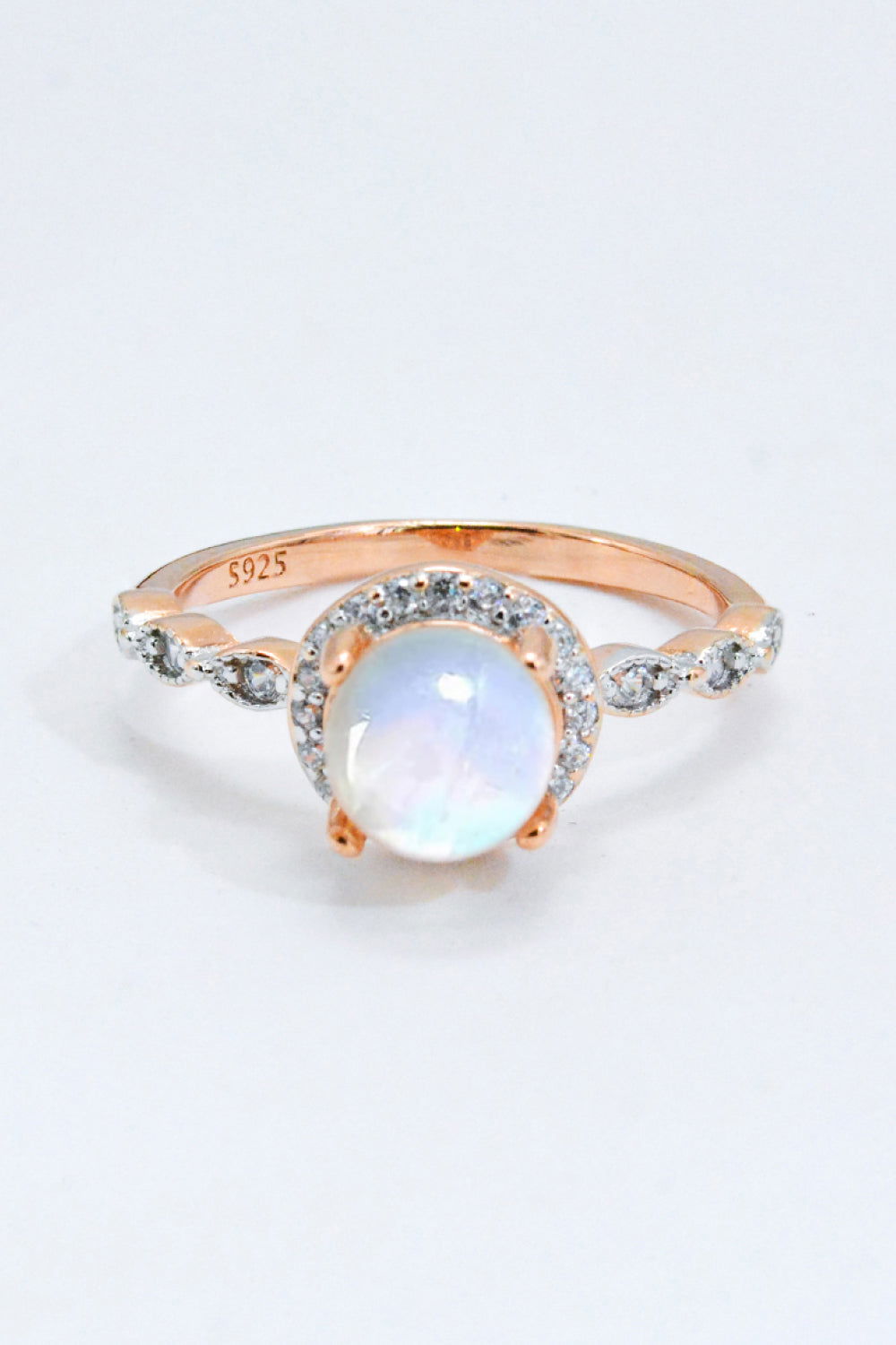 Round Moonstone Ring - Candle Divas