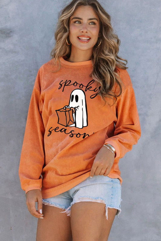 SPOOKY SEASON Graphic Sweatshirt - Candle Divas