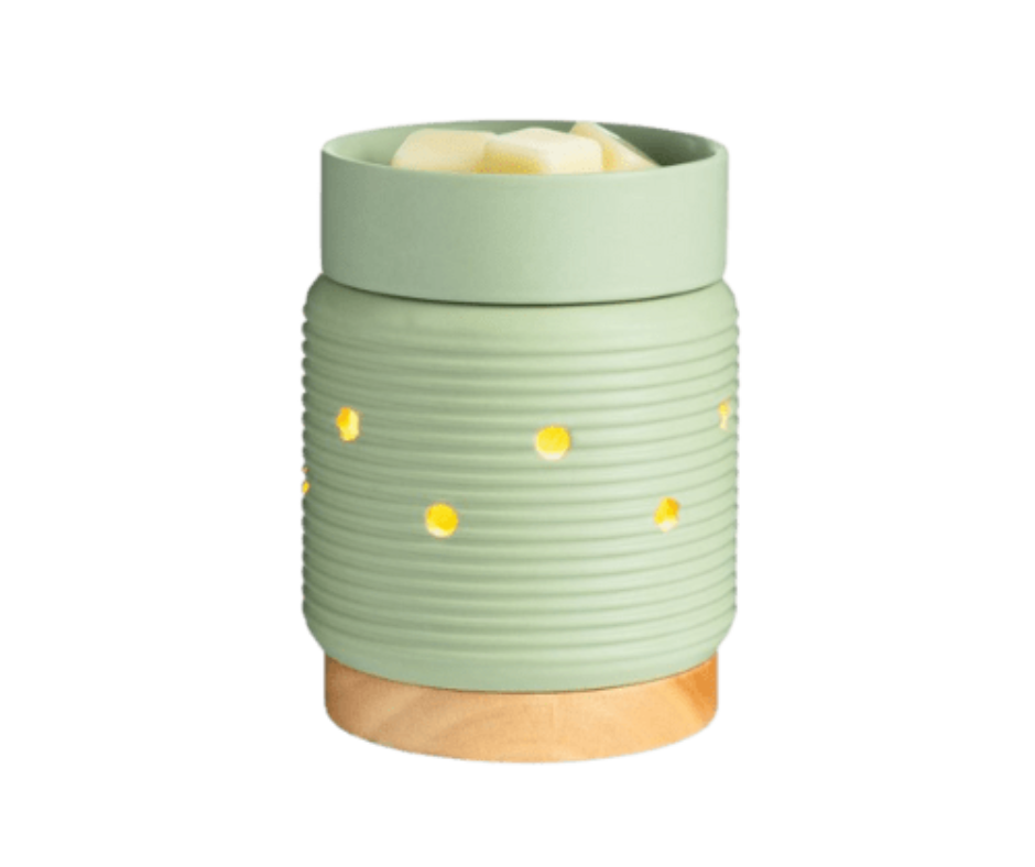 Sage Wood Illumination Warmer - Candle Divas