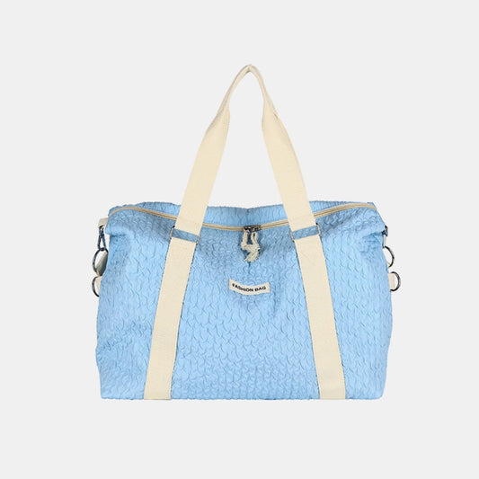 Textured Nylon Travel Bag - Candle Divas