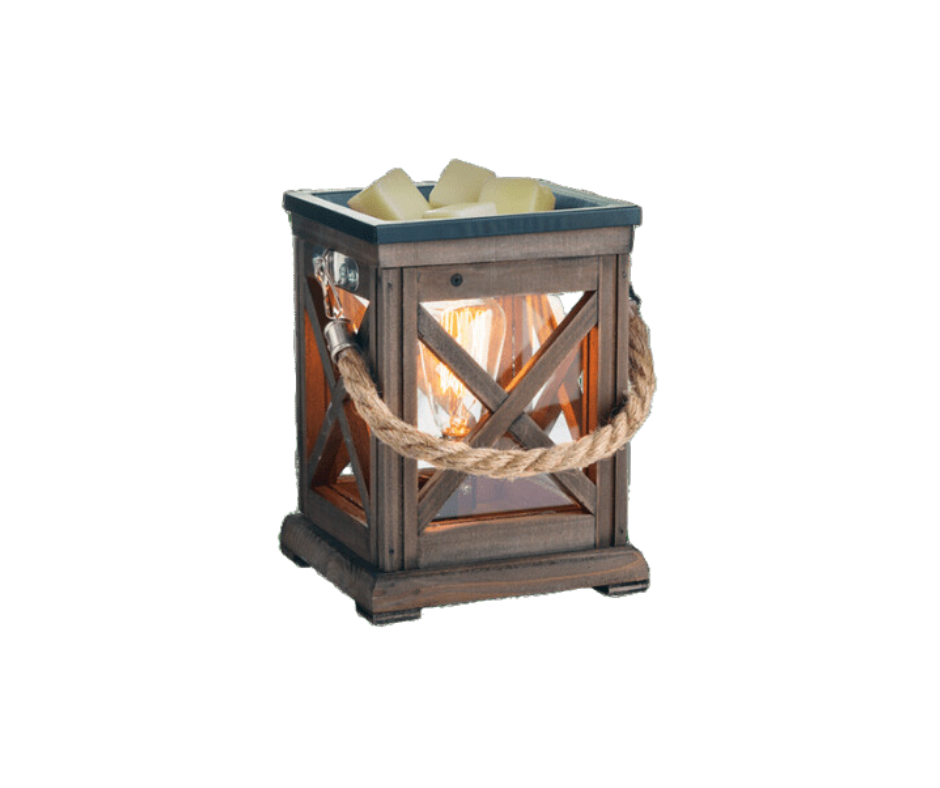 Walnut & Rope Warmer - Candle Divas