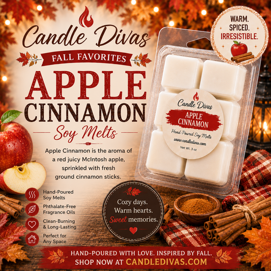 Apple Cinnamon Soy Melts