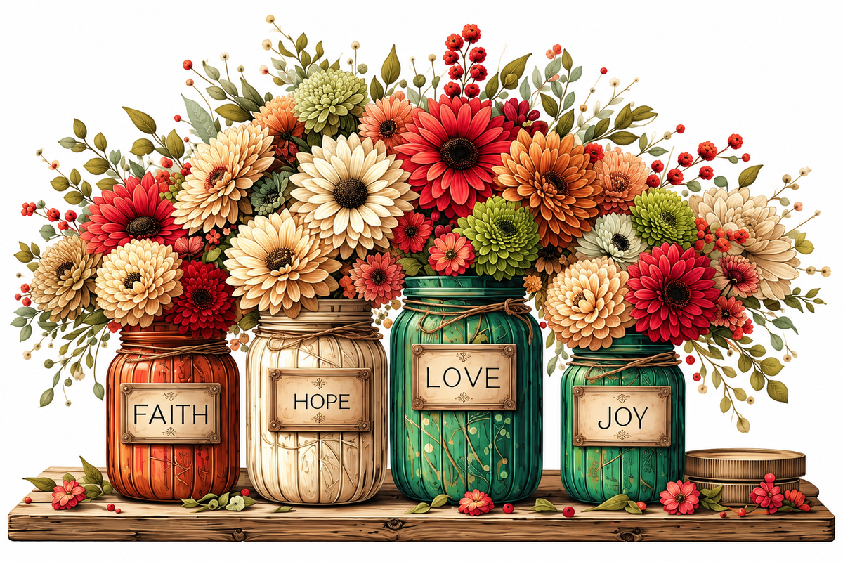 Jars Of Hope Glass Cutting Board