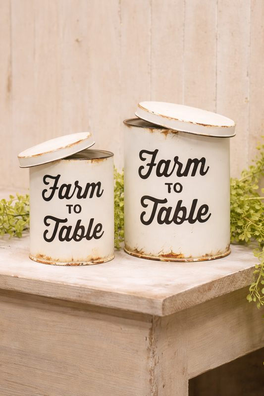 Farm to Table Canisters
