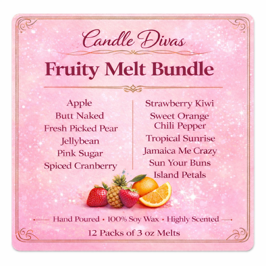 Candle Divas Fruity Melt Bundle