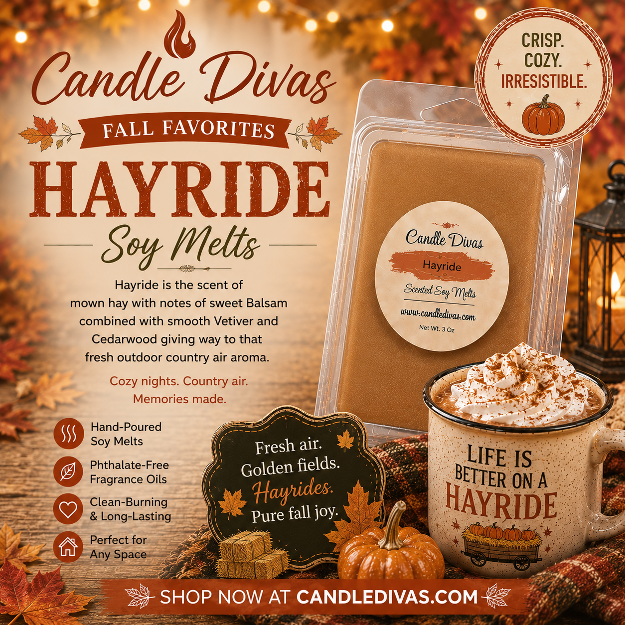 Hayride Soy Melts