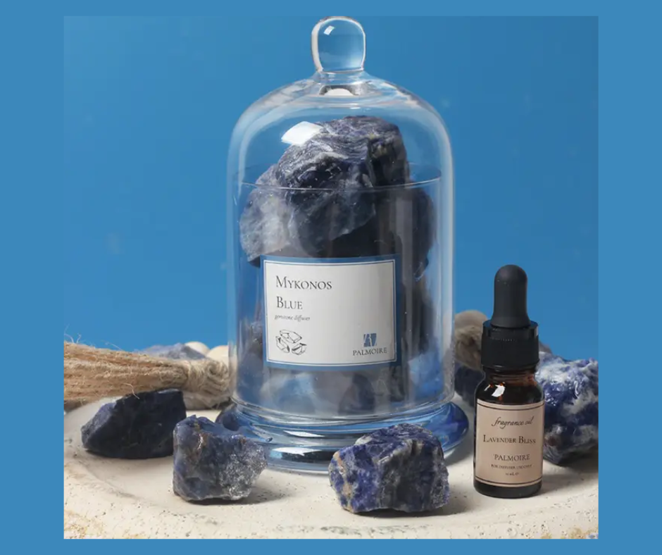 Mykonos Blue Gemstone Diffuser