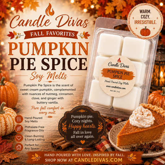 Pumpkin Pie Spice Soy Melts