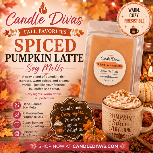 Spiced Pumpkin Latte Soy Melts