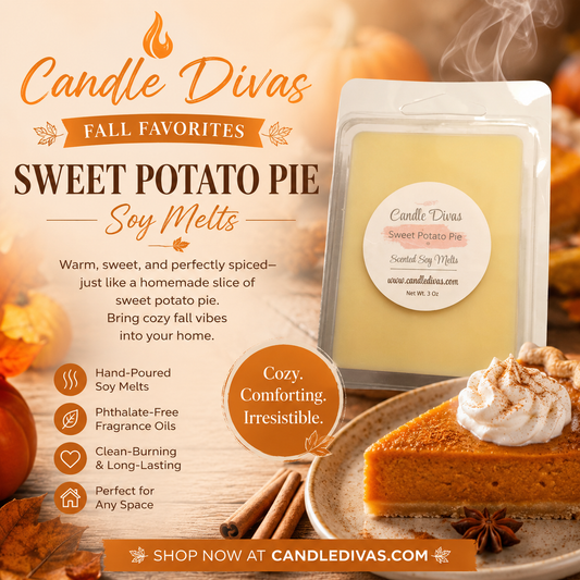 Sweet Potato Pie Soy Melts