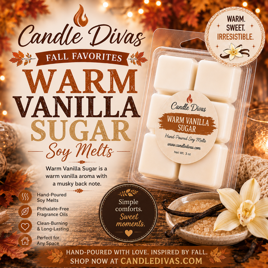 Warm Vanilla Sugar Soy Melts